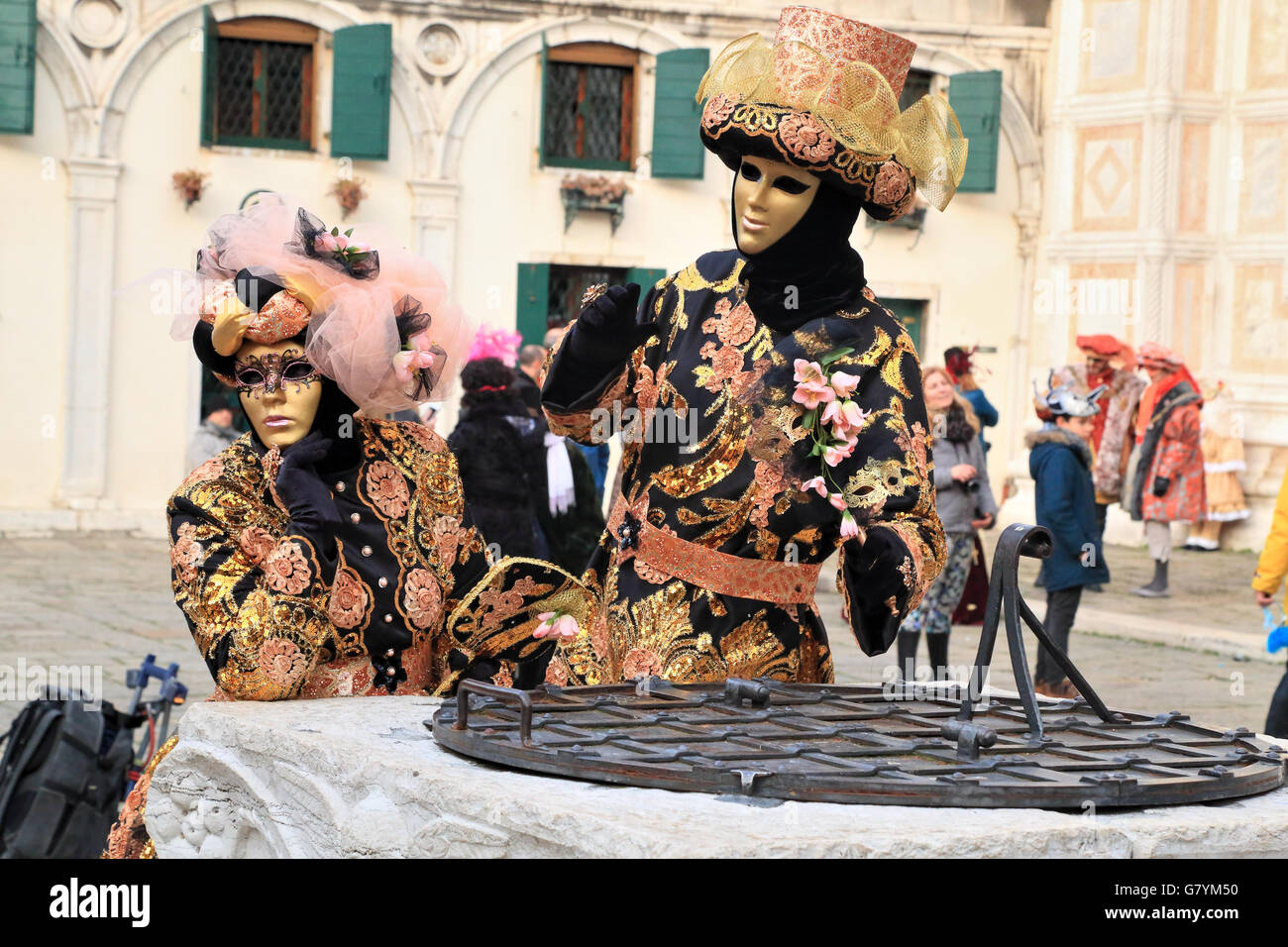 Carnevale di Venezia - Venedig Karneval 2016 Stockfoto