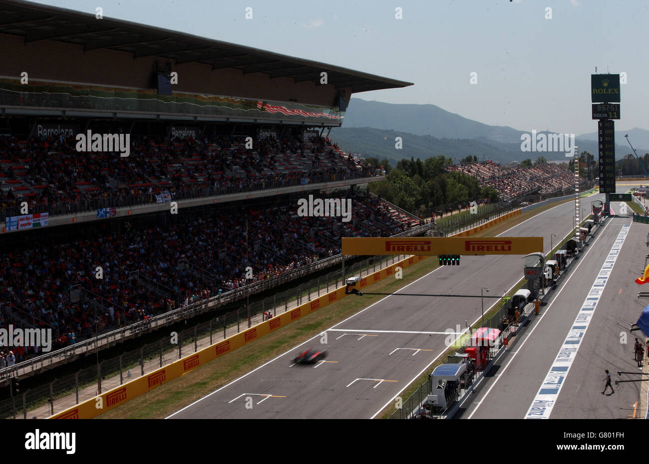 Formel 1 - Grand Prix von Spanien - Praxistag - Circuit de Barcelona-Catalunya Stockfoto