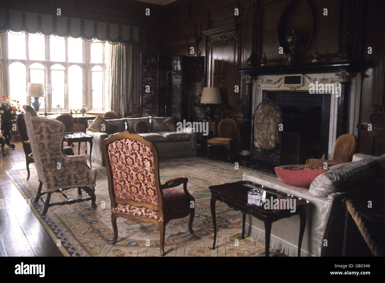 Gebäude und Wahrzeichen - Leeds Castle - Kent Stockfoto