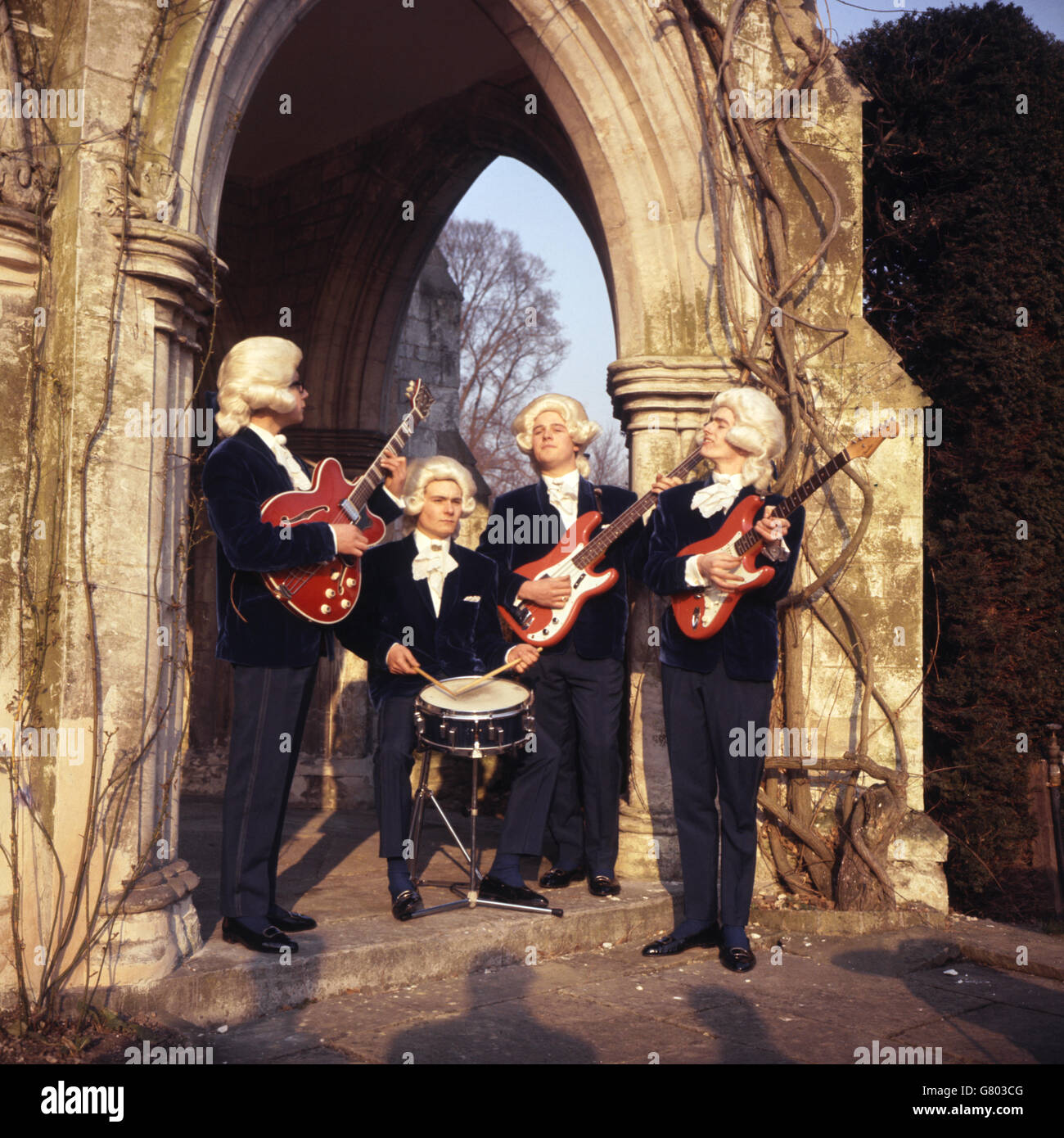 Musik - die Snobs - Medmenham Abtei, Marlow Stockfoto