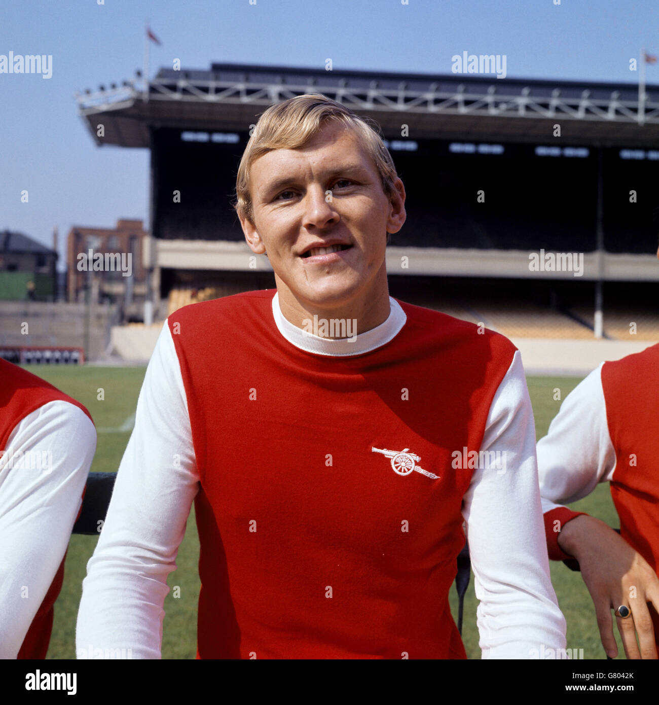 Fußball - Football League Division One - Arsenal Photocall - Highbury. John Roberts, Arsenal Stockfoto