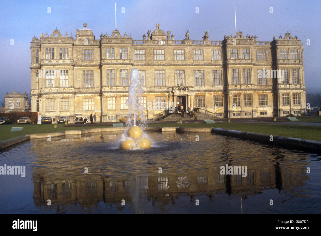 Gebäude und Wahrzeichen - Longleat House, Wiltshire Stockfoto