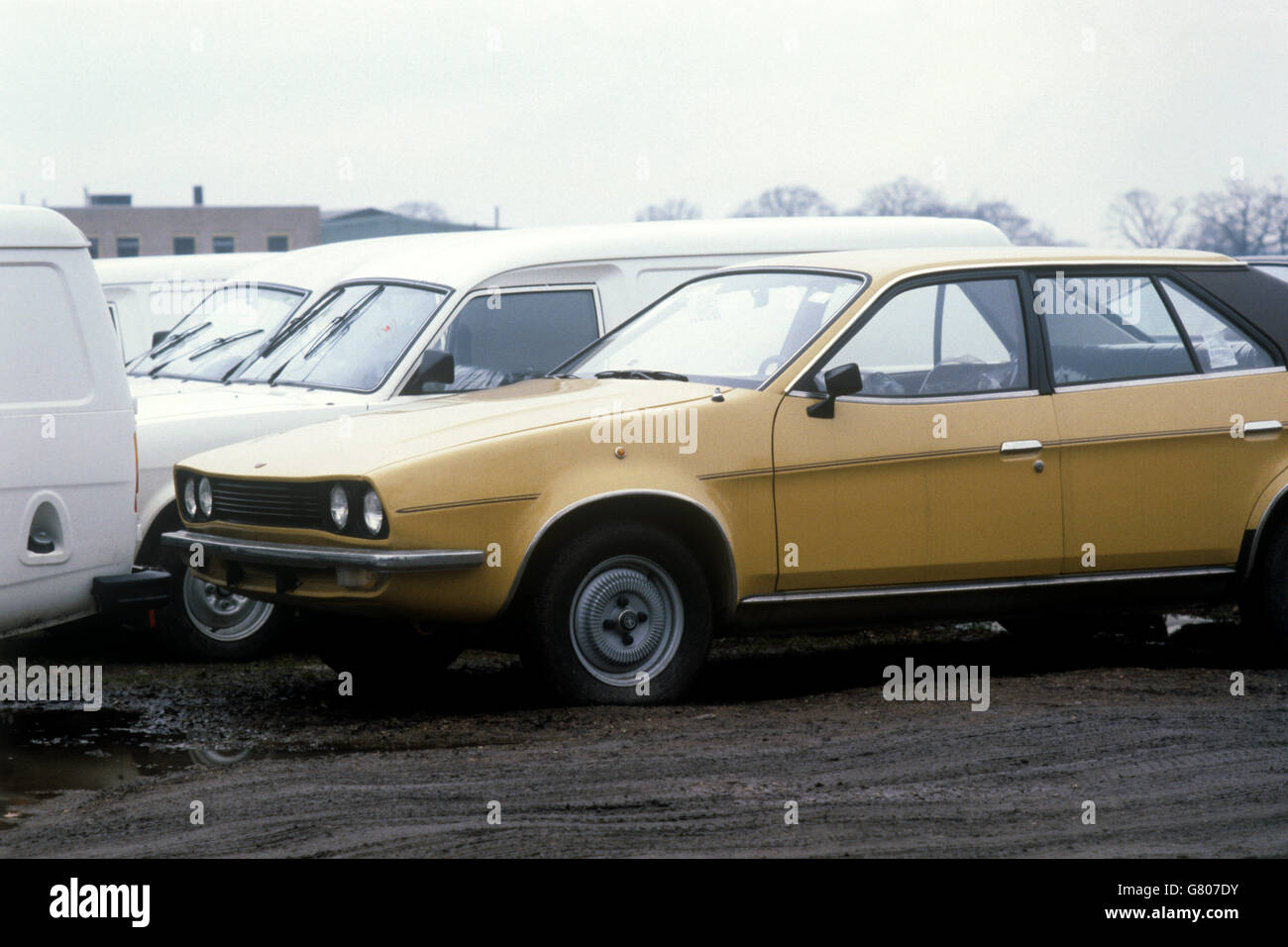 Transport - British Leyland - Longbridge Pflanze, Birmingham Stockfoto