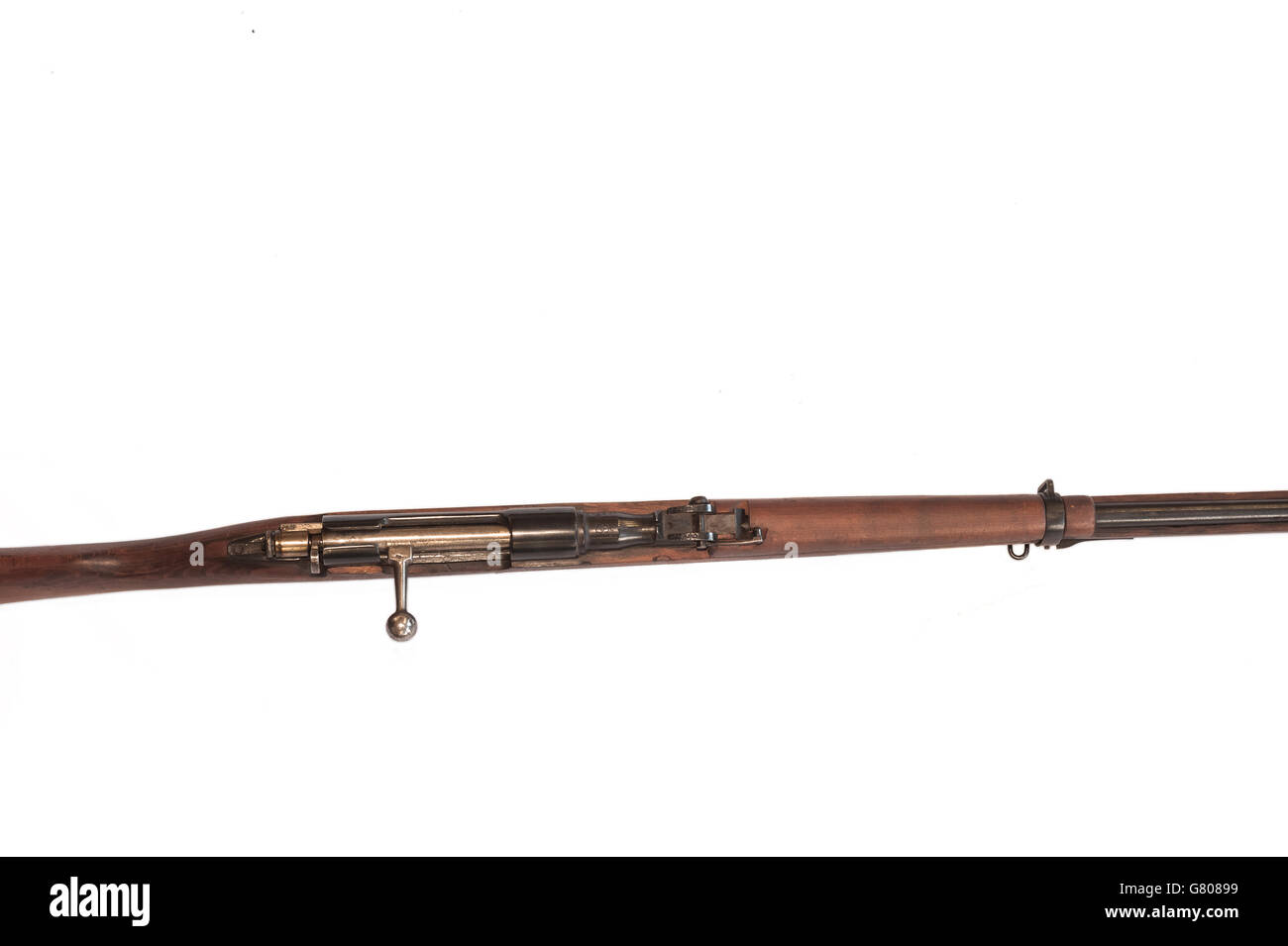 Gewehr Carcano Mannlicher-Gewehr Mod. 1891-insbesondere Stockfoto