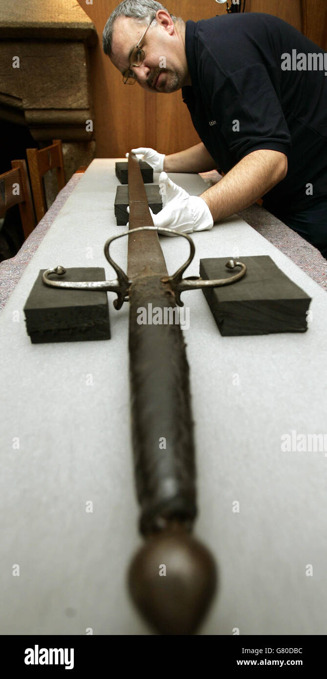 William Wallace-Schwert - Wallace Monument Stockfotografie - Alamy