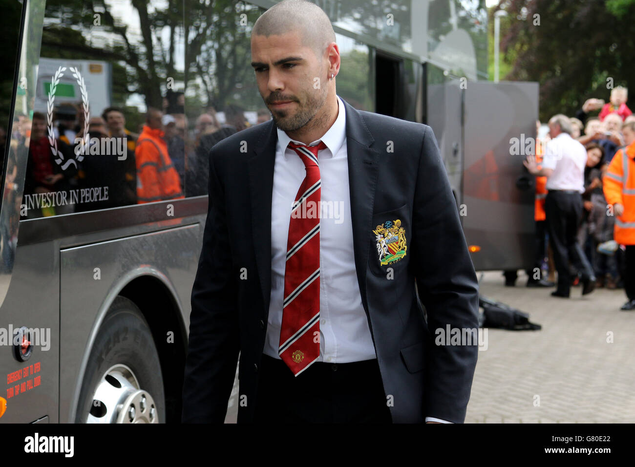 Fußball - Barclays Premier League - Hull City gegen Manchester United – KC Stadium Stockfoto