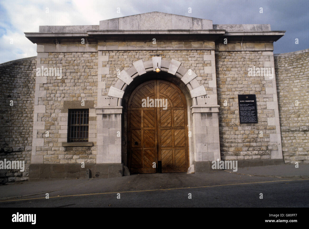 Gebäude und Wahrzeichen - HM Gefängnis Maidstone Stockfoto