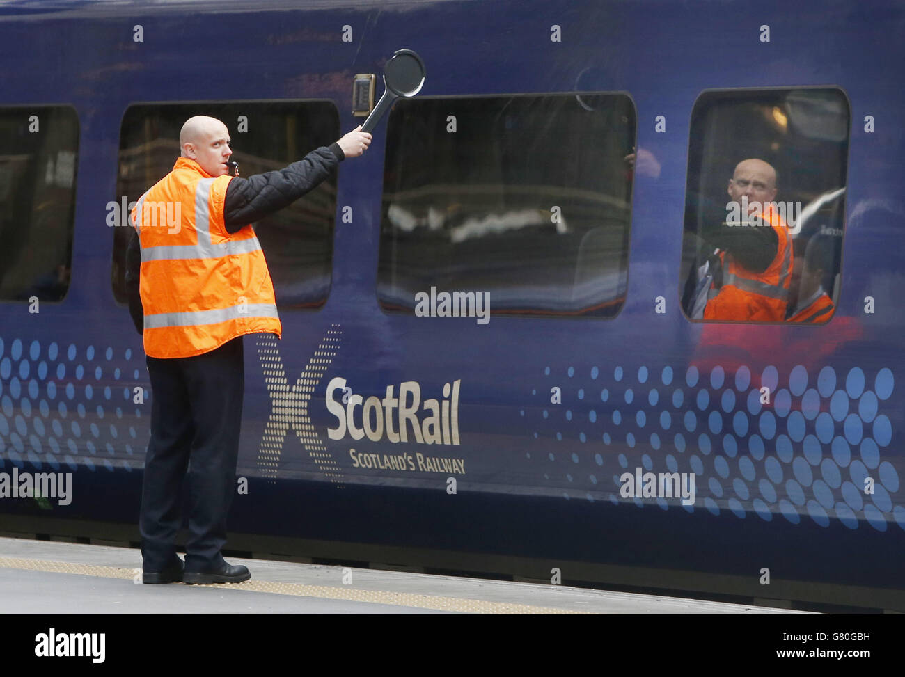 ScotRail Lager Stockfoto