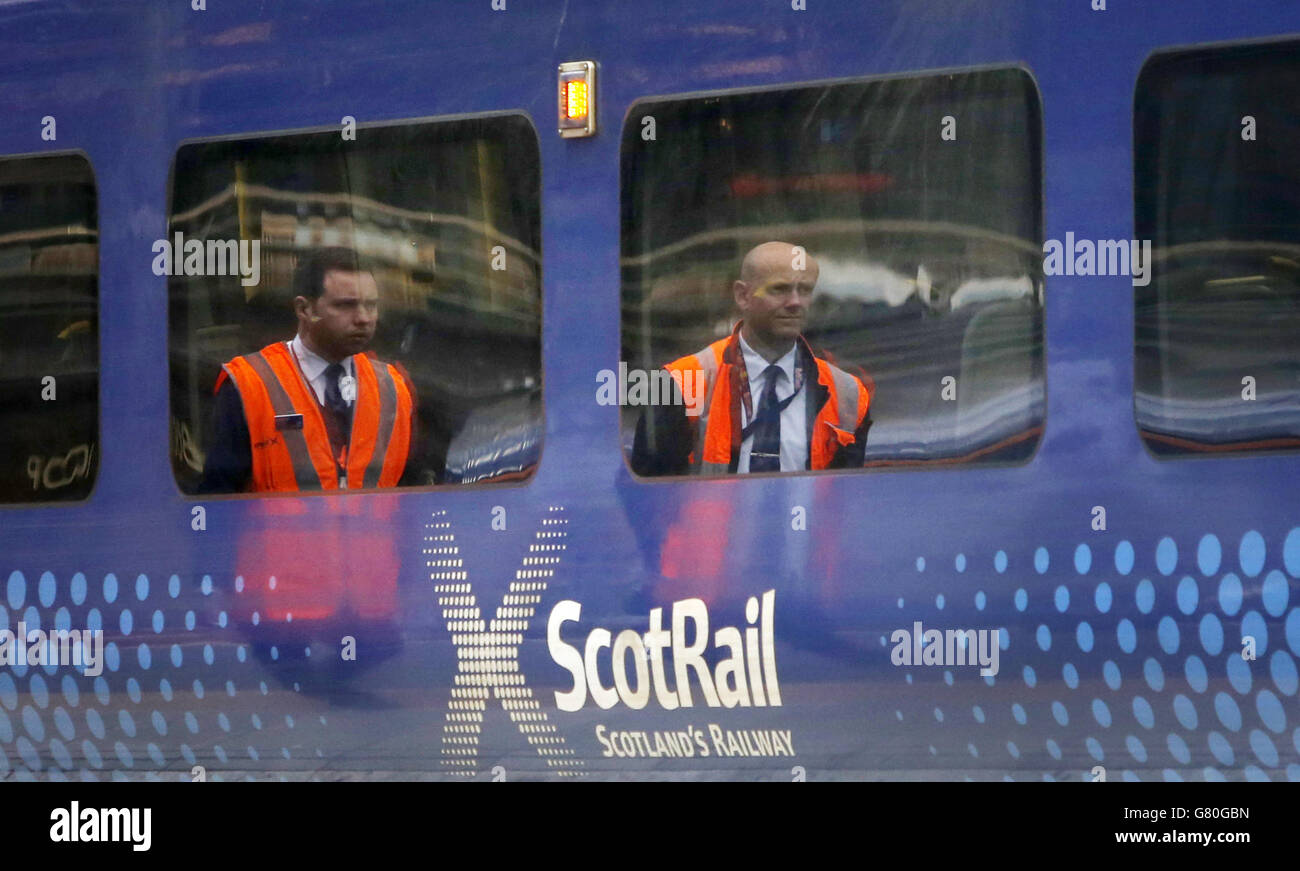 ScotRail Lager Stockfoto