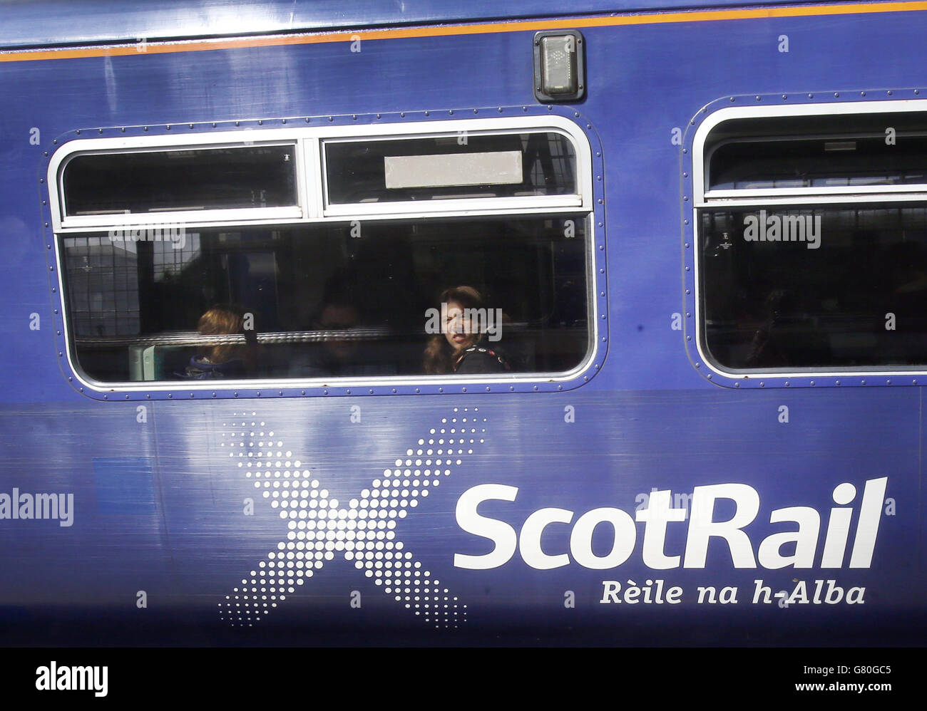 ScotRail Lager Stockfoto
