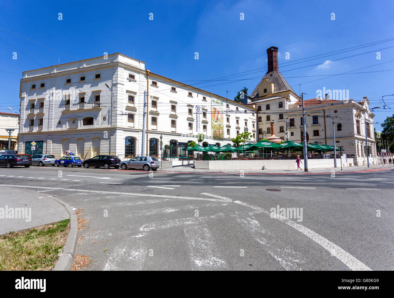 Starobrno-Brauerei, Bierfabrik Brno, Tschechische Republik Stockfoto