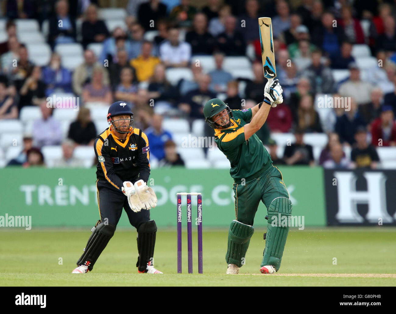 Cricket - NatWest T20 Blast - Notts Outlaws V Yorkshire Wikinger - Trent Bridge Stockfoto