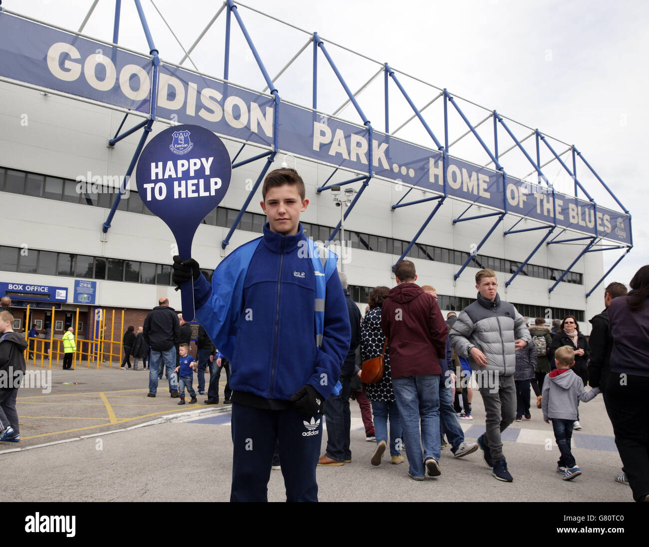 Fußball - Barclays Premier League - Everton V Tottenham Hotspur - Goodison Park Stockfoto