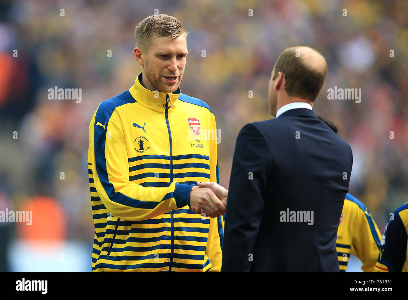 Fußball - Pokal - Finale - Arsenal V Aston Villa - Wembley-Stadion Stockfoto