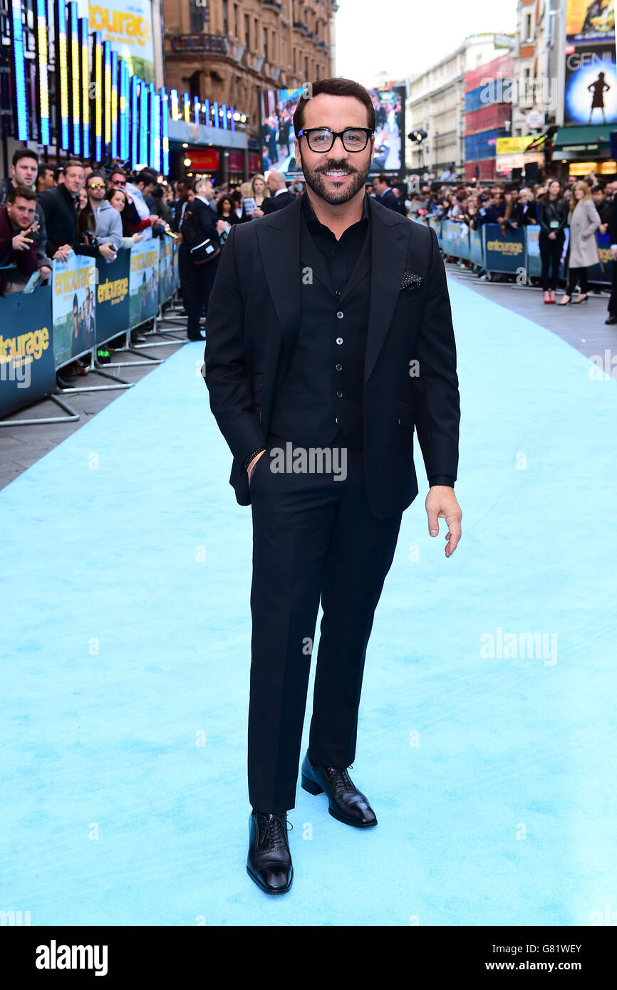 Jeremy Piven bei der Entourage UK Film Premiere im Vue West End, 3 Cranbourn Street, Leicester Square, London. DRÜCKEN Sie VERBANDSFOTO. Bilddatum: Dienstag, 9. Juni 2015. Bildnachweis sollte lauten: Ian West/PA Wire Stockfoto