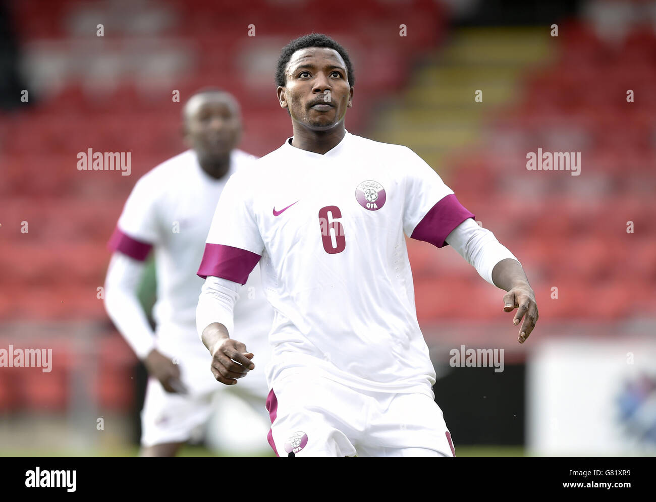Fußball - International - Nordirland V Katar - Gresty Road Stockfoto