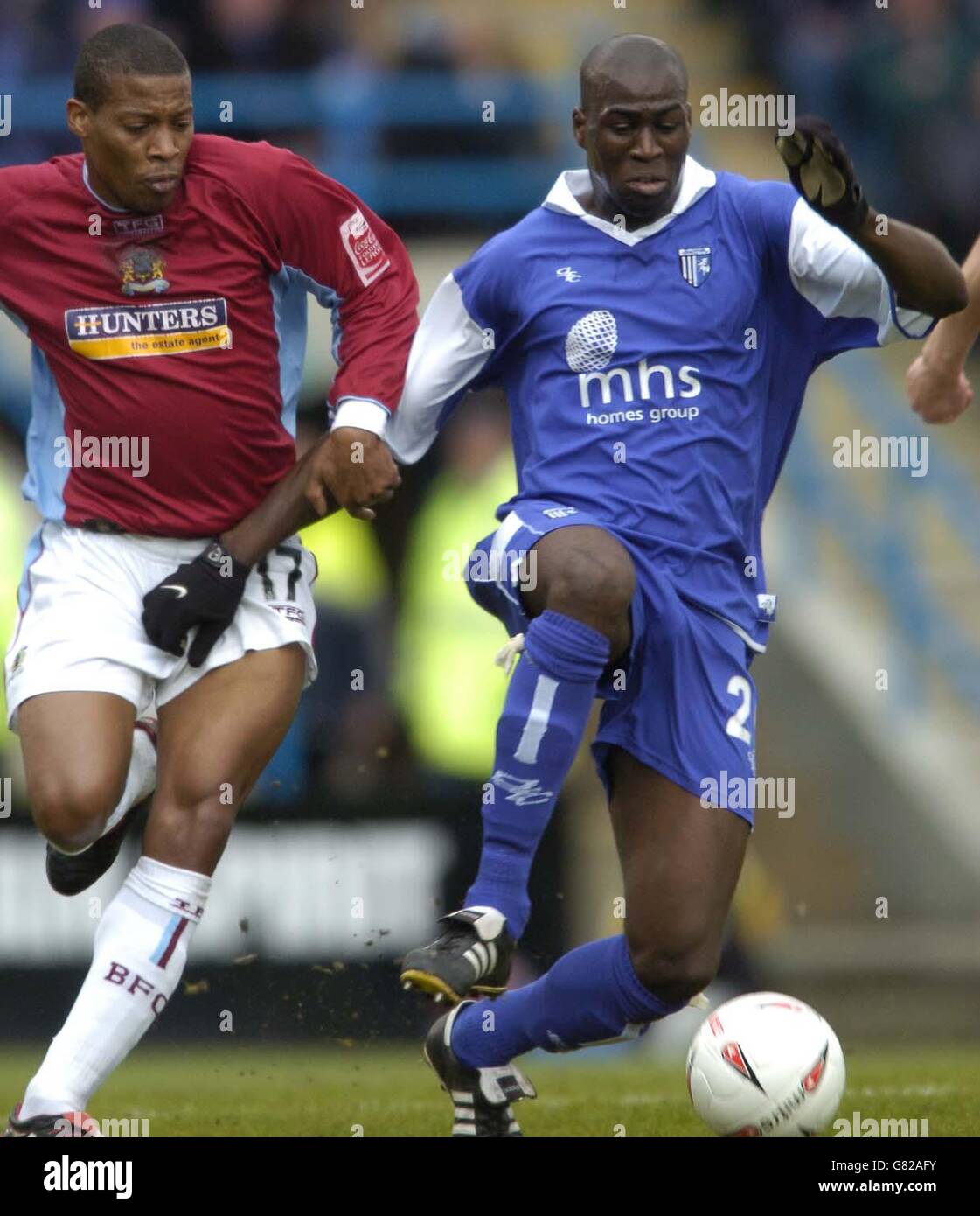 Fußball - Coca-Cola Football League Championship - Gillingham V Burnley - Priestfield Stadium Stockfoto