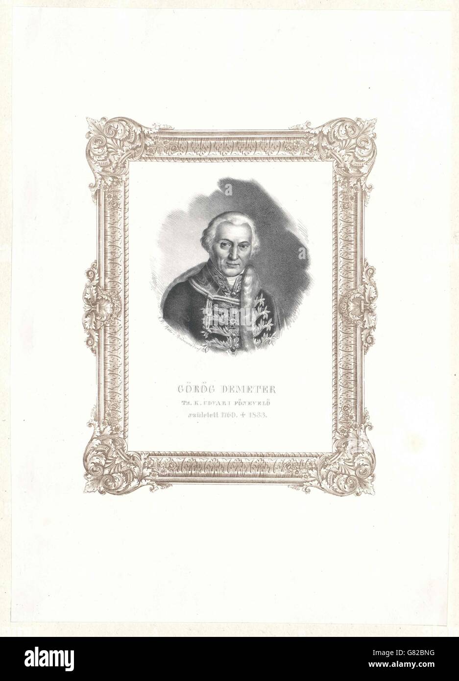 Görög, Demeter von Stockfoto