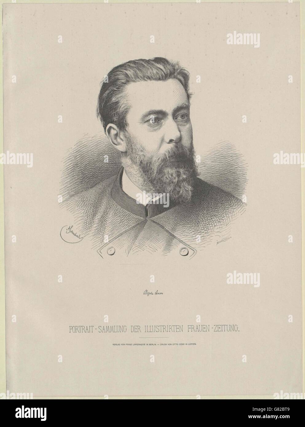 Jensen, Wilhelm Stockfoto