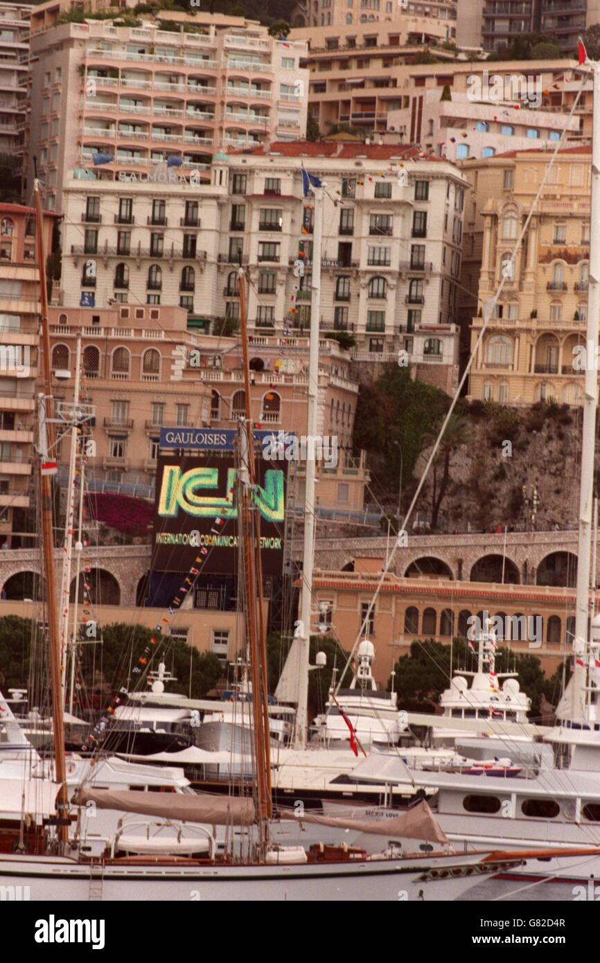 Motor Racing - Grand Prix von Monaco - ICN-LOGO Stockfoto