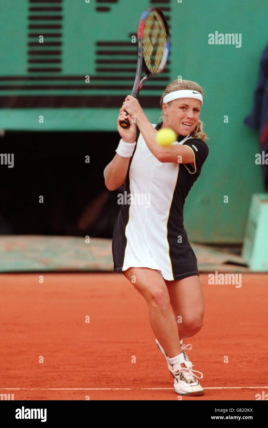 Französisch Tennis Open-Amanda Coetzer V Steffi Graf Stockfotografie - Alamy
