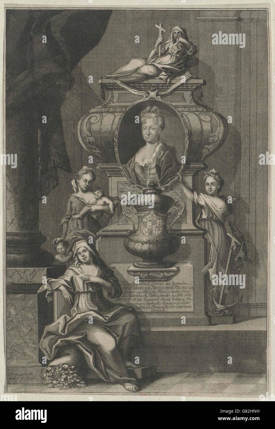 Tattenbachs-Geilsdorf, Johanna Dorothea Gräfin Stockfoto