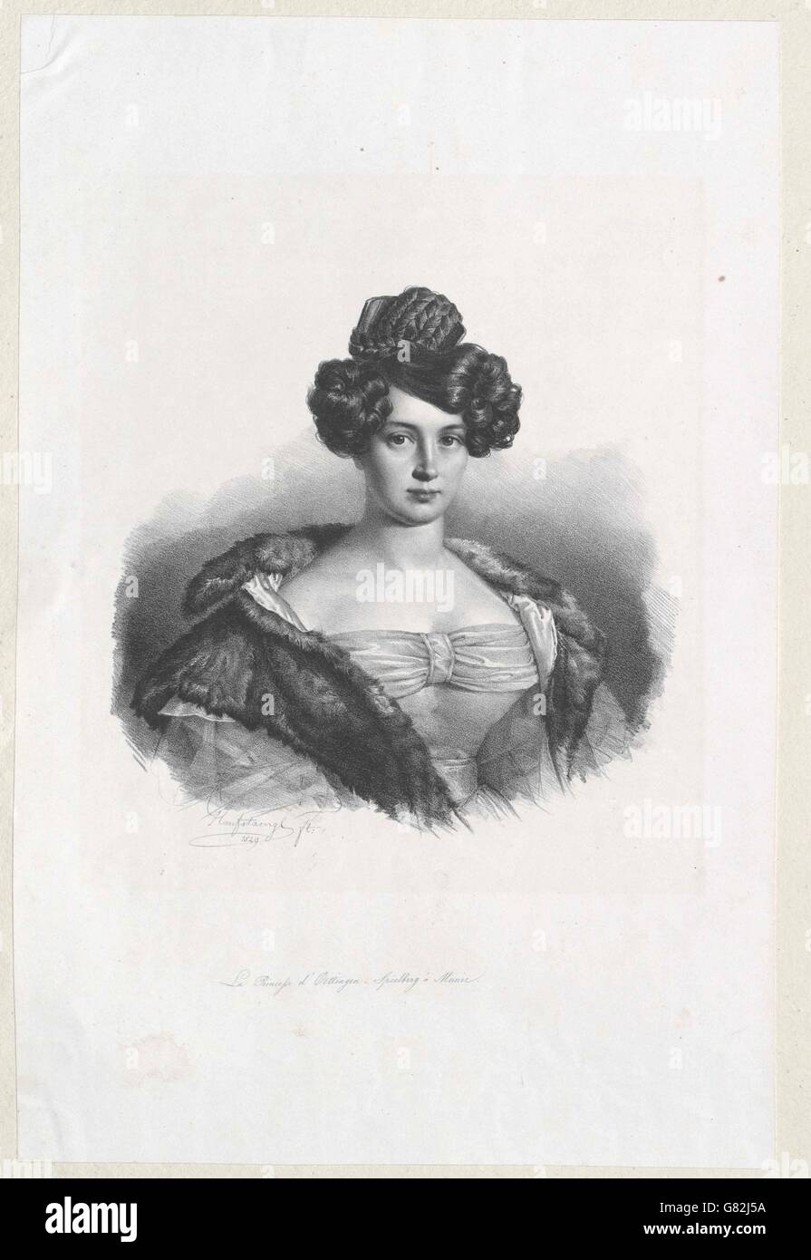 Oettingen-Oettingen Und Oettingen-Spielberg, Mathilde Sophie Prinzessin zu Stockfoto