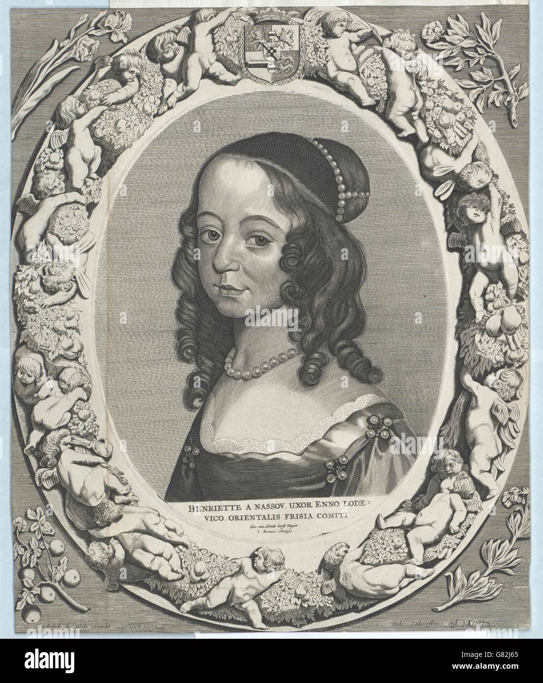 Henriette Katharina, Prinzessin von Oranien, Gräfin von Nassau