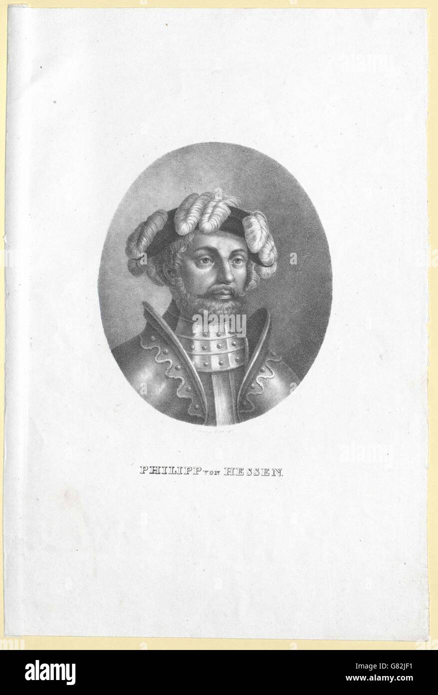 Philipp I. der Großmütige, Landgraf von Hessen Stockfoto