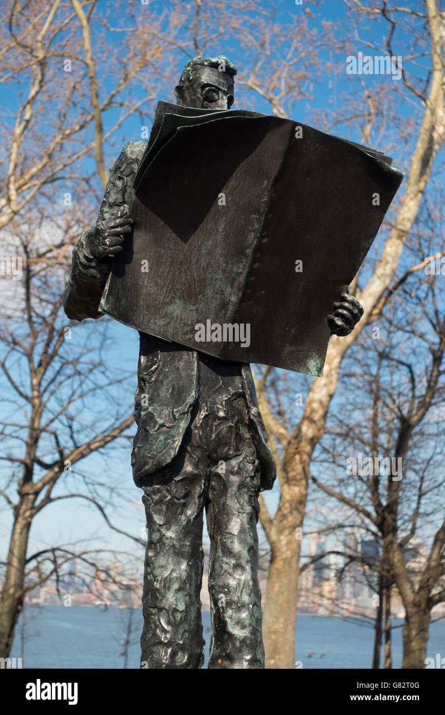 Freiheitsstatue New York City Hafeneinfahrt Stockfoto