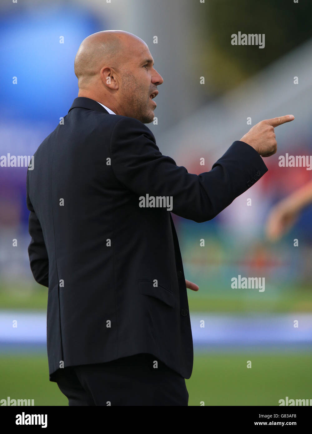 Fußball - UEFA-U21-Europameisterschaft - Gruppe B - England V Italien - Ander Stadium Stockfoto