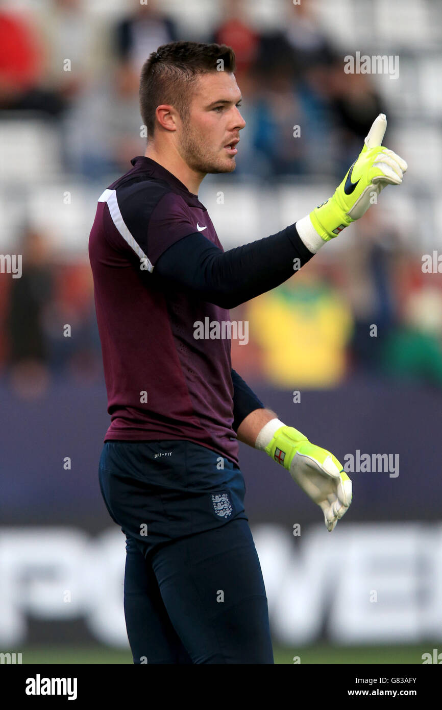 Fußball - UEFA-U21-Europameisterschaft - Gruppe B - England V Italien - Ander Stadium Stockfoto