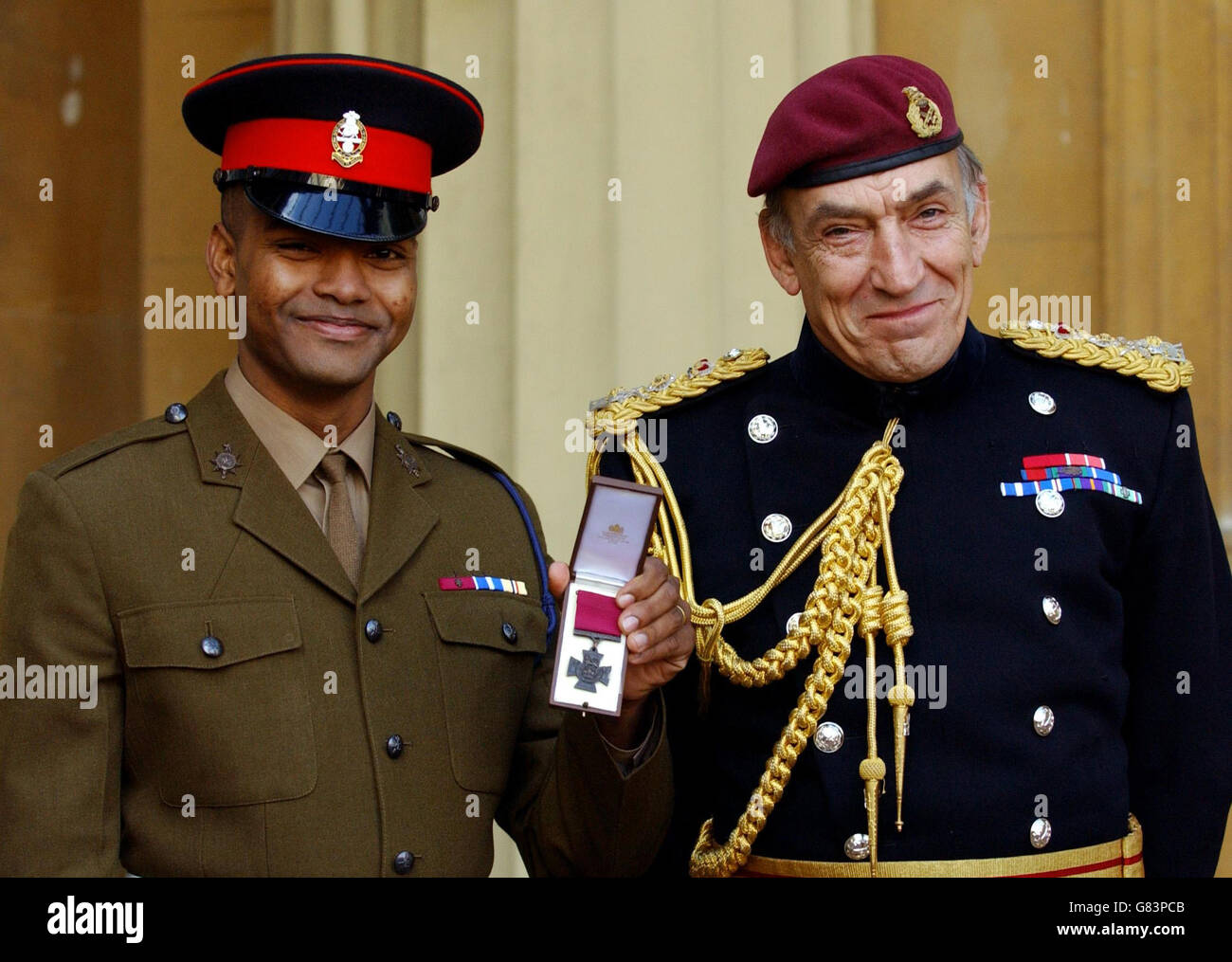 Johnson Beharry - Victoria-Kreuz - Buckingham Palace Stockfoto