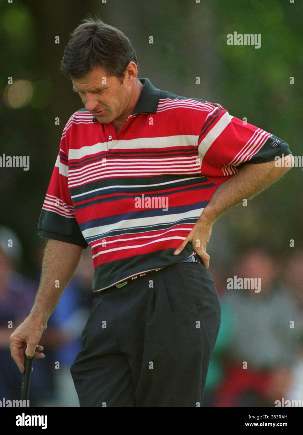 Golf. PGA Volvo Golf, Wentworth. Nick Faldo, England Stockfoto