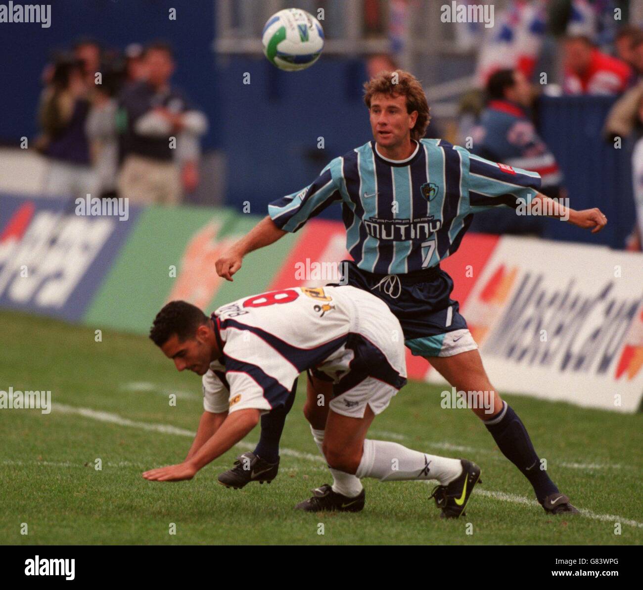 Fußball - Tampa Bay Mutiny V New England Revolution Stockfoto