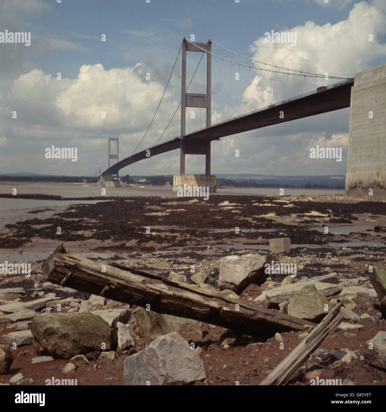 Gebäude und Wahrzeichen - Severn Brücke Stockfoto