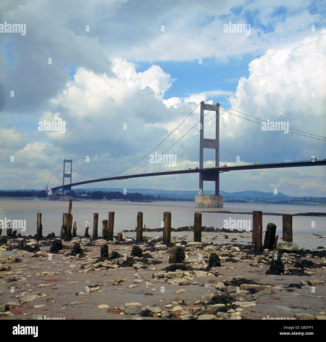 Severn Brücke Stockfoto