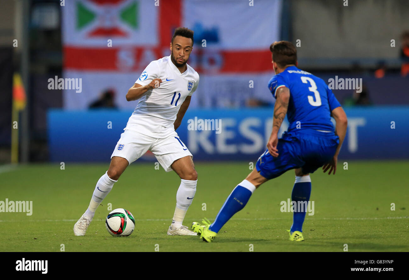 Fußball - UEFA-U21-Europameisterschaft - Gruppe B - England V Italien - Ander Stadium Stockfoto