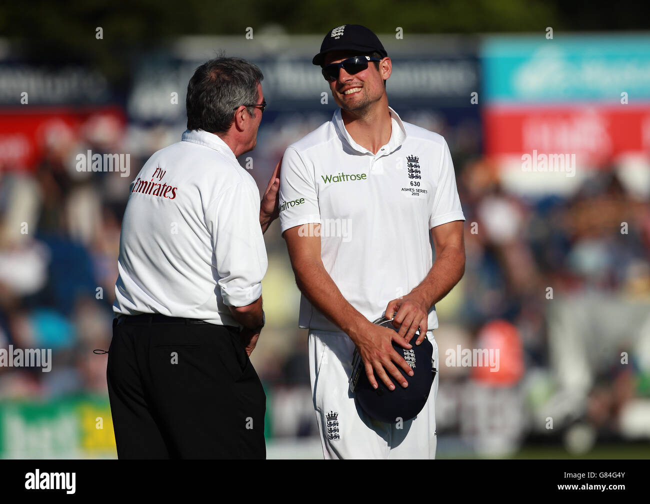 Fussball - erste Investec Asche Test - England V Australien - Tag 2 - SWALEC Stadion Stockfoto