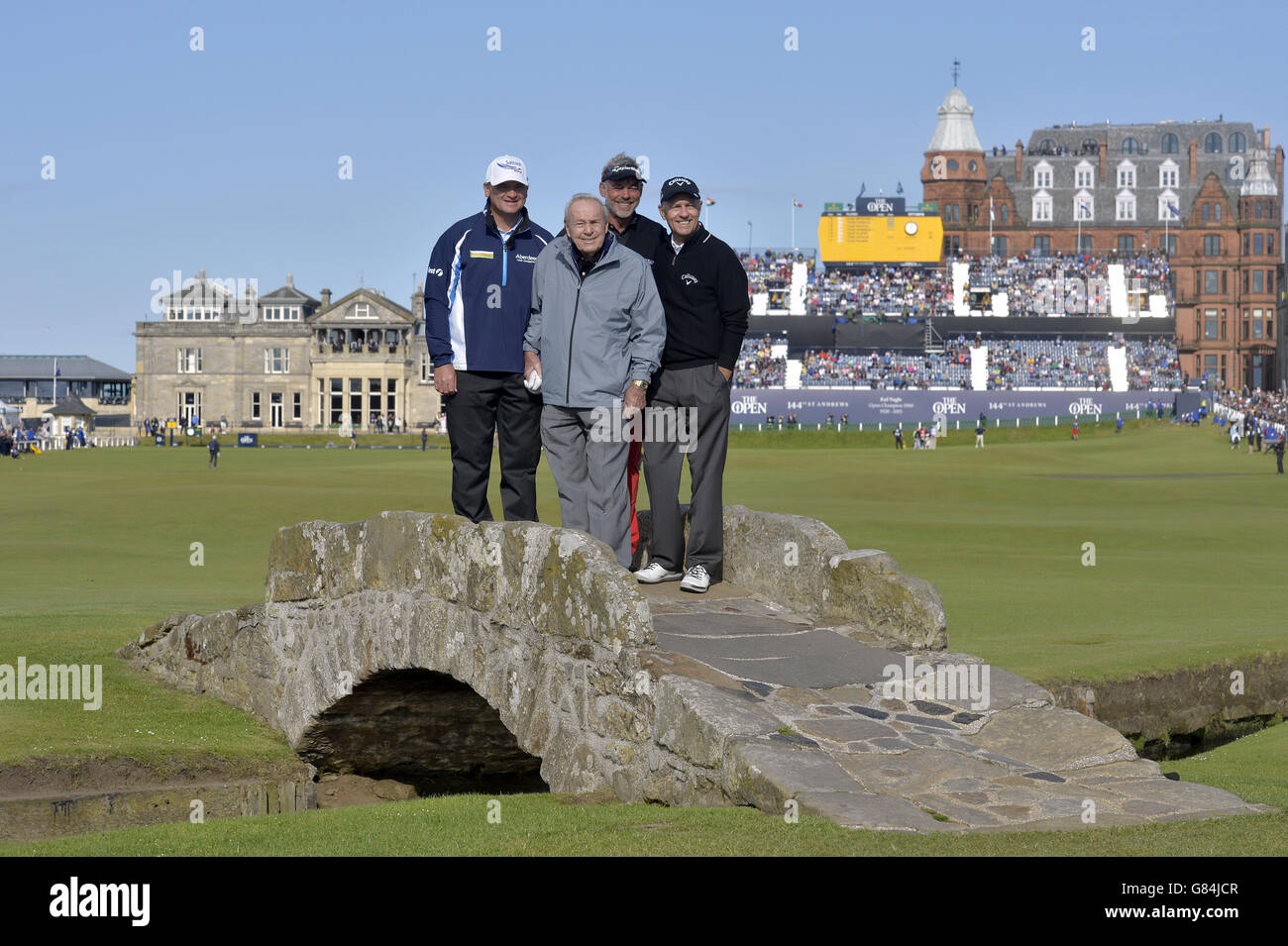 Golf - Open Championship 2015 - Praxis Tag vier - St Andrews Stockfoto