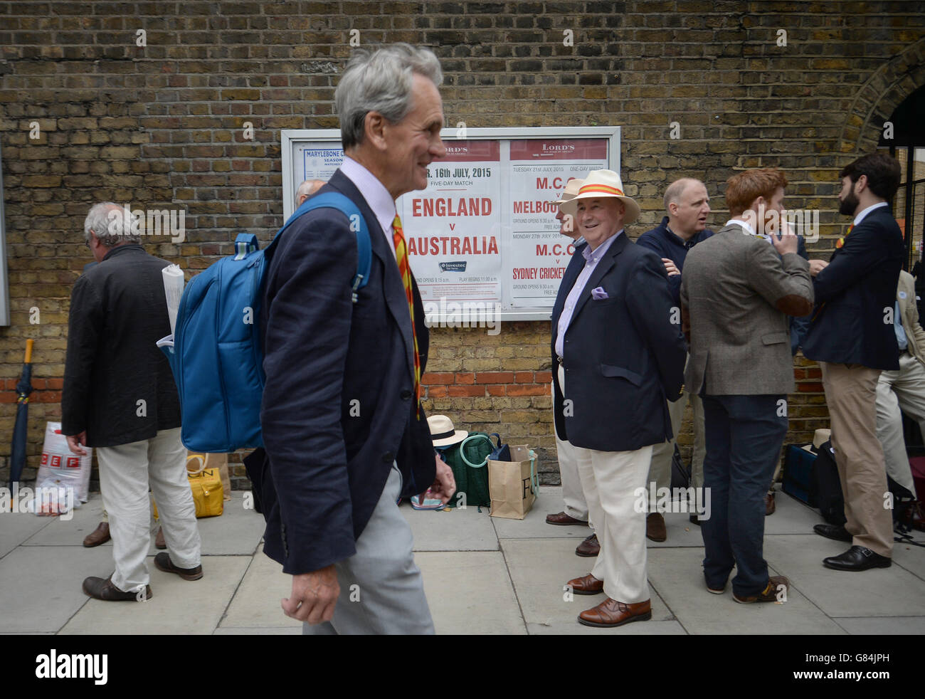 Fussball - zweite Investec Asche Test - England V Australien - Tag eins - Lord Stockfoto