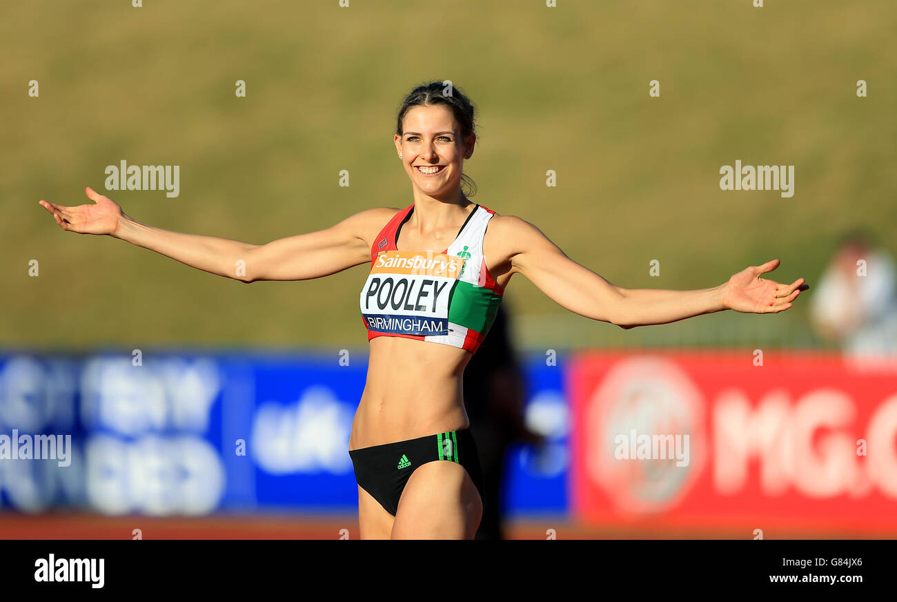 Leichtathletik - 2015 Sainsbury britischen Meisterschaften - Tag eins - Alexander Stadion Stockfoto