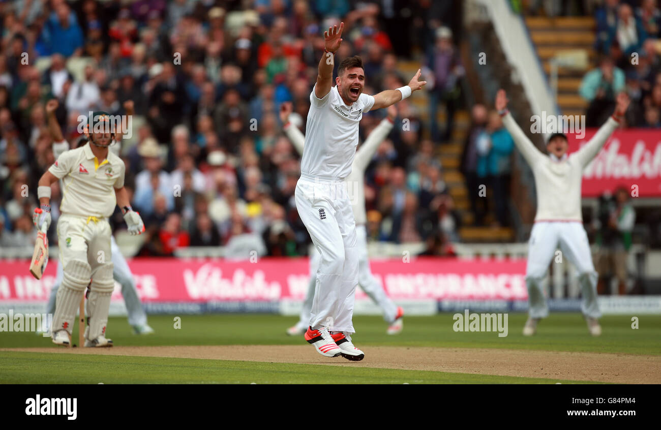 Cricket - dritte Investec Asche Test - England V Australien - Tag eins - Edgbaston Stockfoto