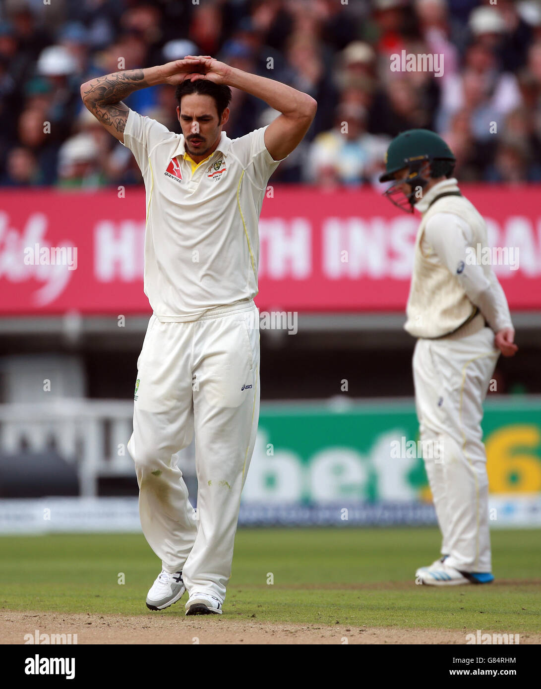 Cricket - dritte Investec Asche Test - England V Australien - Tag eins - Edgbaston Stockfoto