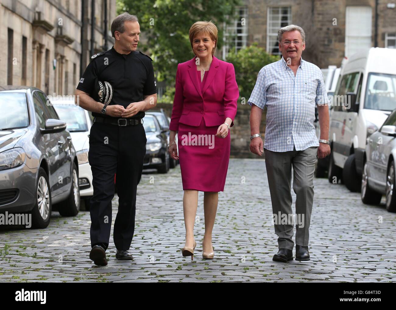 "Clares Gesetz" Roll-out in Schottland Stockfoto