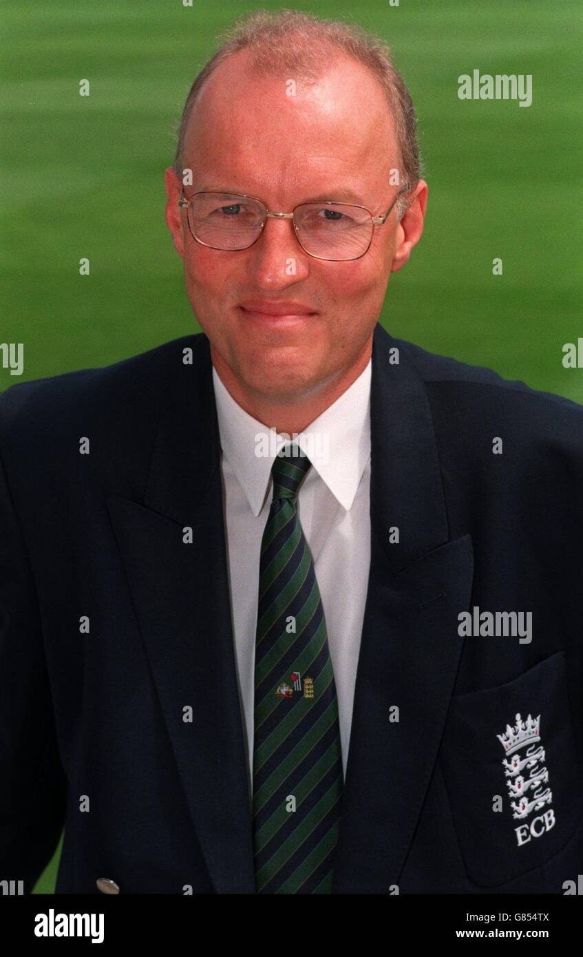 Cricket, Wm-Lanuch. Terry Blake, Wm-Direktor Stockfoto