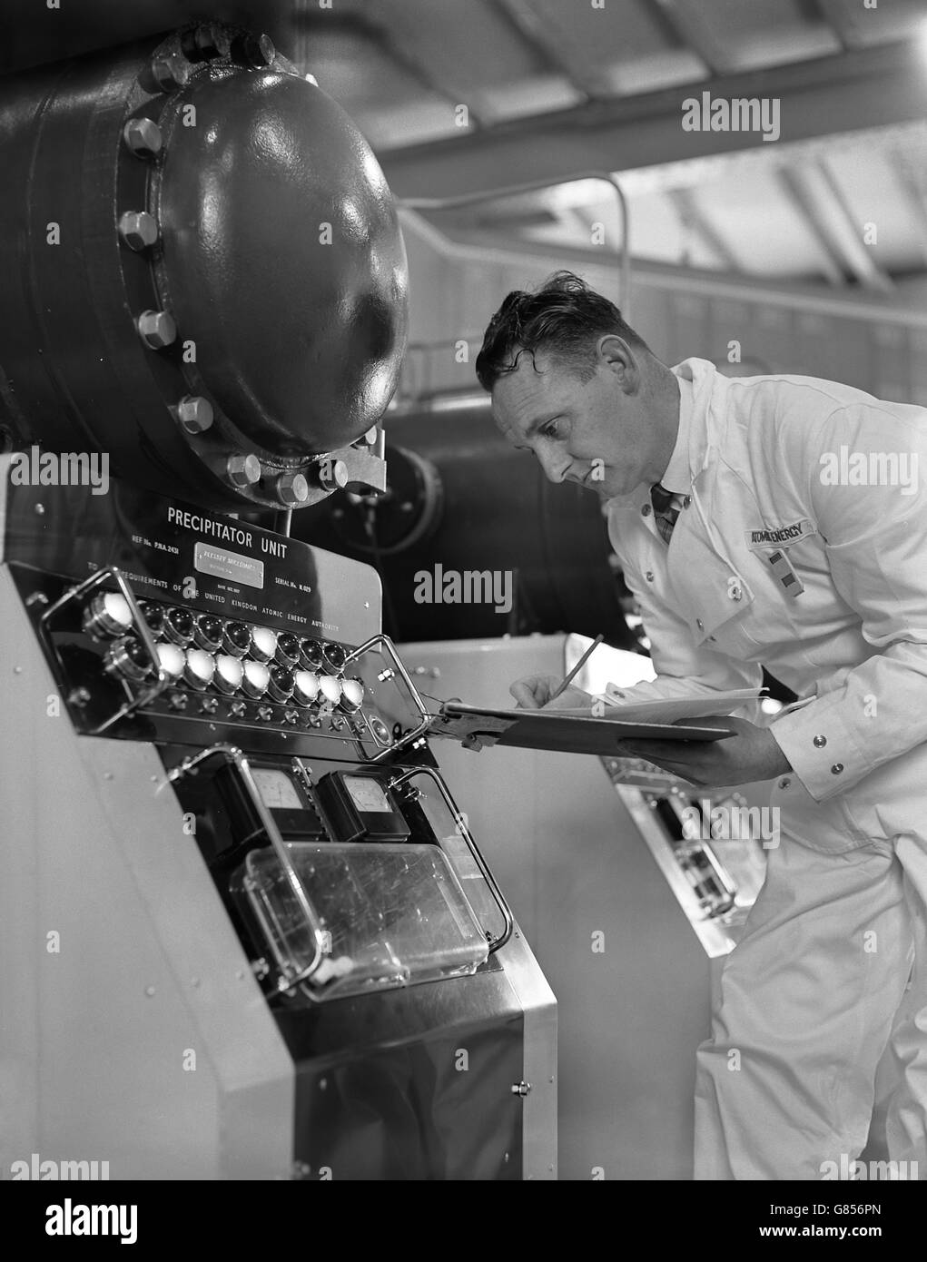 Industrie - gelegenen Nuclear Power Station - gelegenen, Dumfriesshire Stockfoto