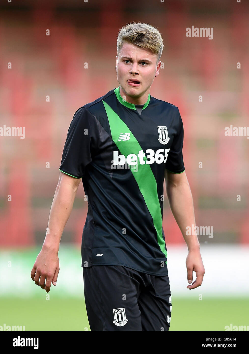 Fußball - Vorbereitungsspiel - Wrexham V Stoke City - Racecourse Ground Stockfoto