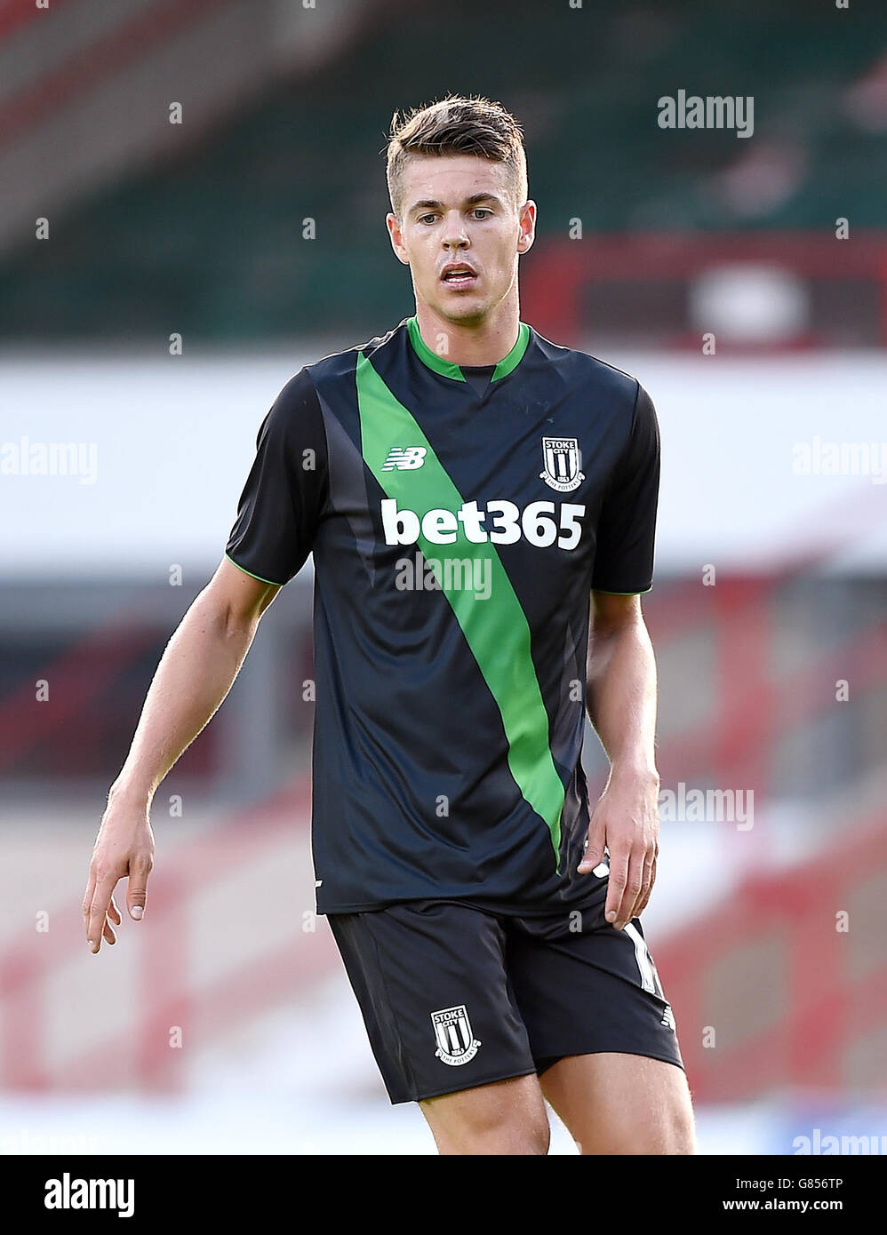 Fußball - Vorbereitungsspiel - Wrexham V Stoke City - Racecourse Ground Stockfoto
