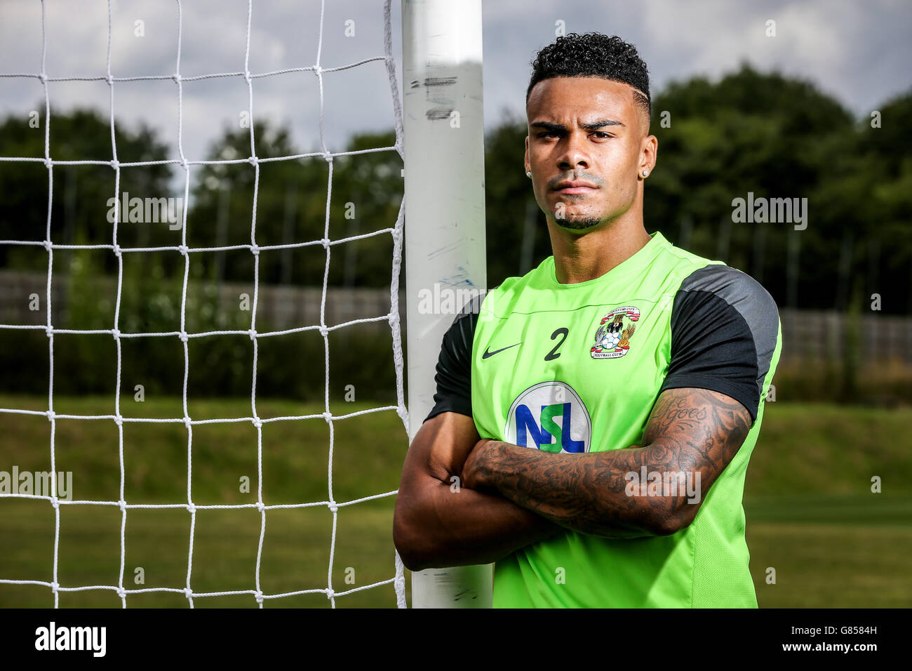 Fußball - Himmel Bet League One - Coventry City Photocall 2015/16 - Ryton Trainingsgelände Stockfoto